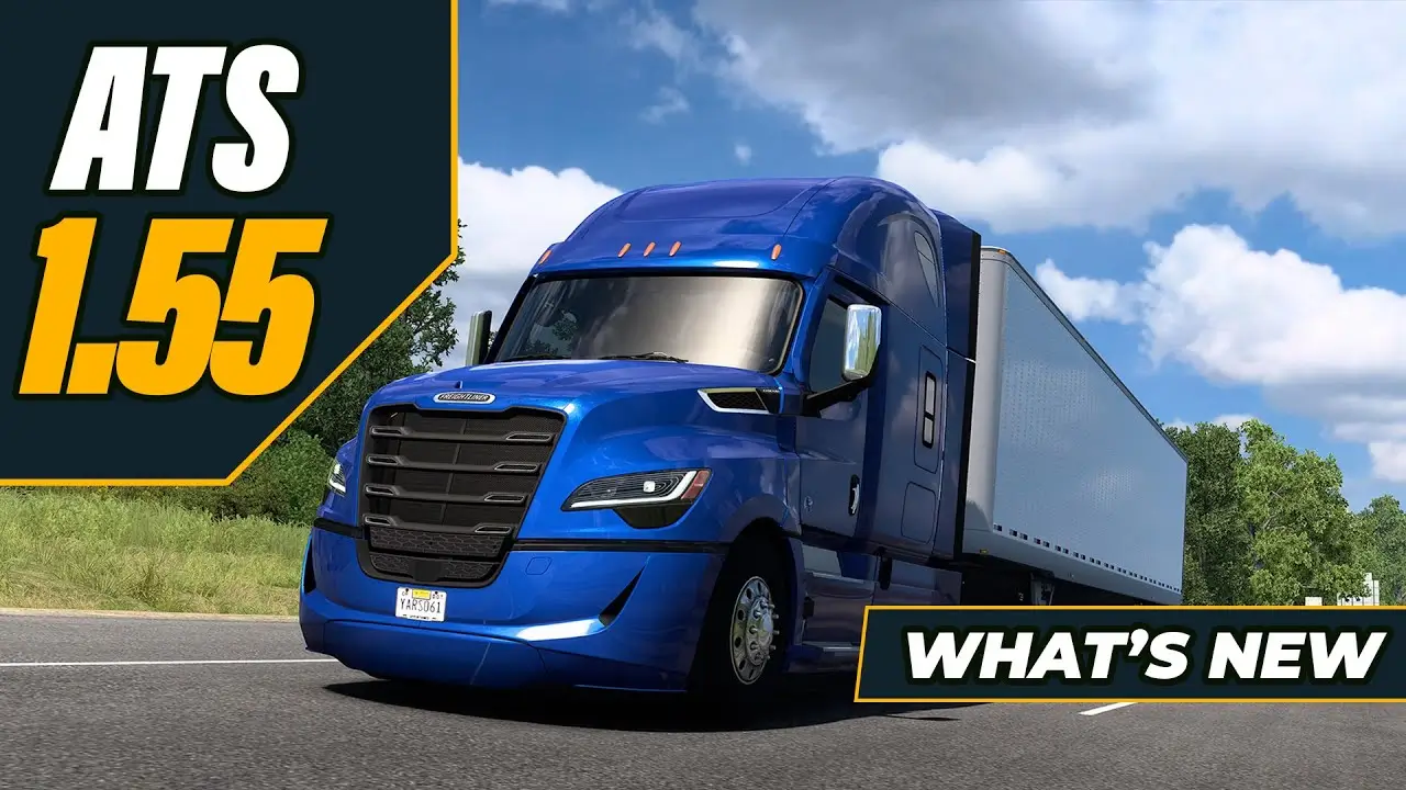 American Truck Simulator - Update 1.55 Official Released