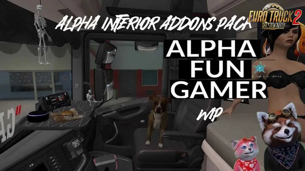 Alpha Interior Addons Pack v1.5 (1.55.x) for ETS2