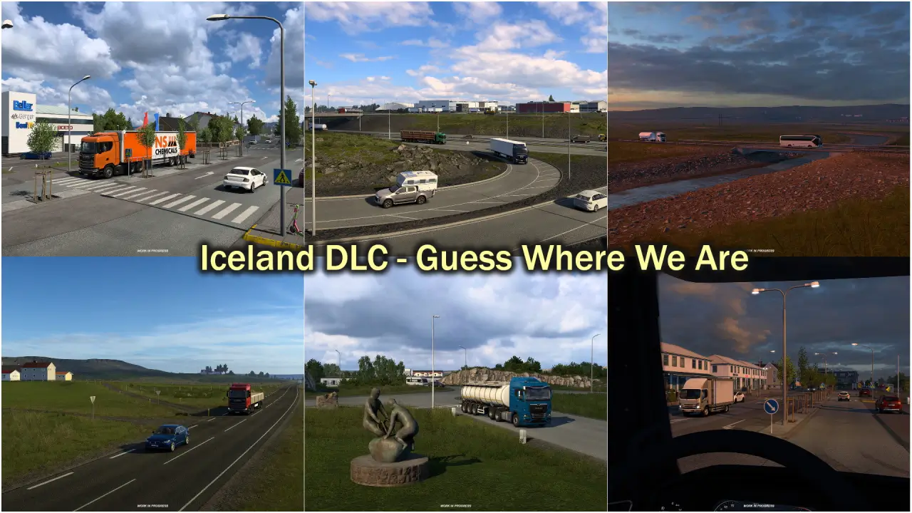 Iceland DLC - Guess Where We Are in ETS2