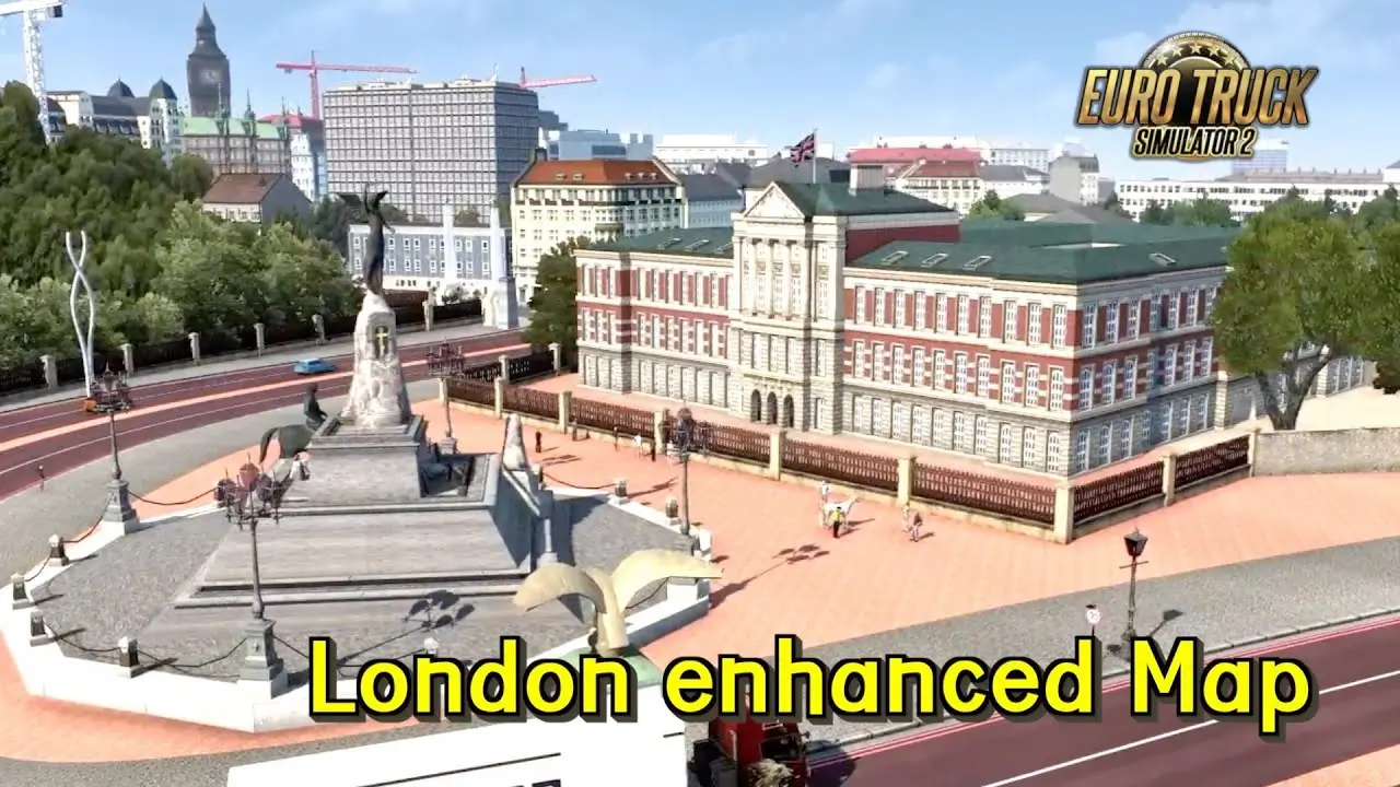 London Enhanced Map v2.2 (1.55.x) for ETS2
