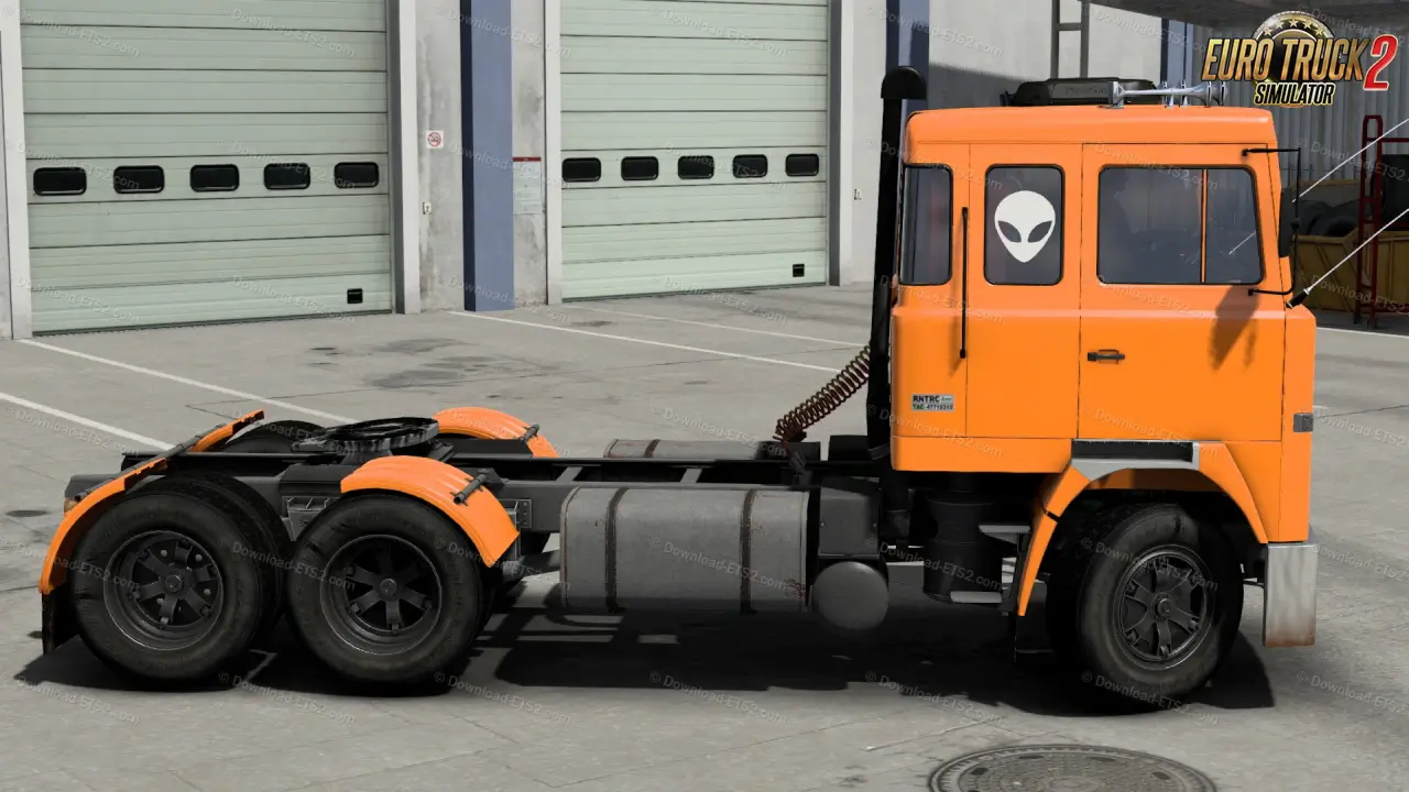 Scania LK 140 V8 Truck + Interior v1.5 (1.55.x) for ETS2