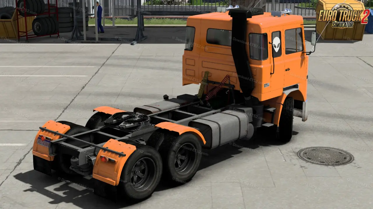 Scania LK 140 V8 Truck + Interior v1.5 (1.55.x) for ETS2