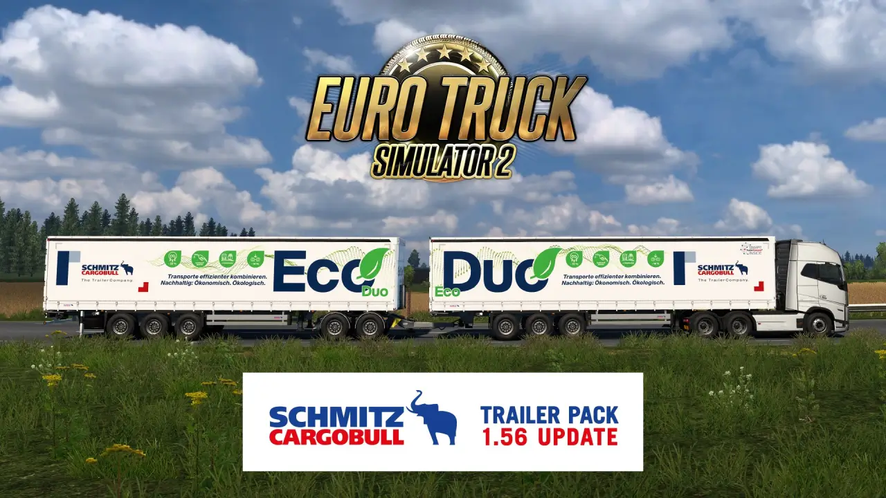 Schmitz Cargobull Trailer Pack Update for ETS2 1.56
