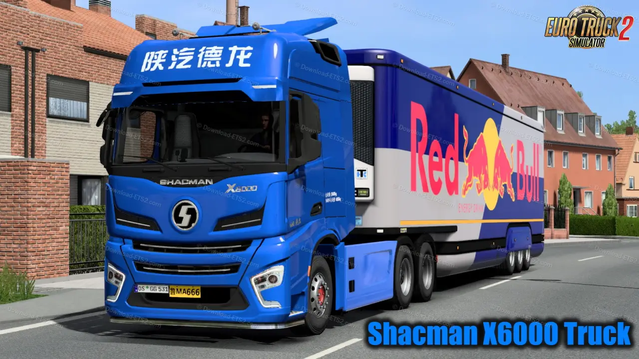 Shacman X6000 Truck + Trailer v2.1 (1.55.x) for ETS2