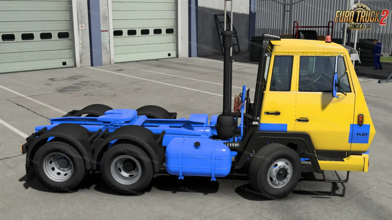 Steyr 1491 Truck + Interior v1.1 (1.55.x) for ETS2
