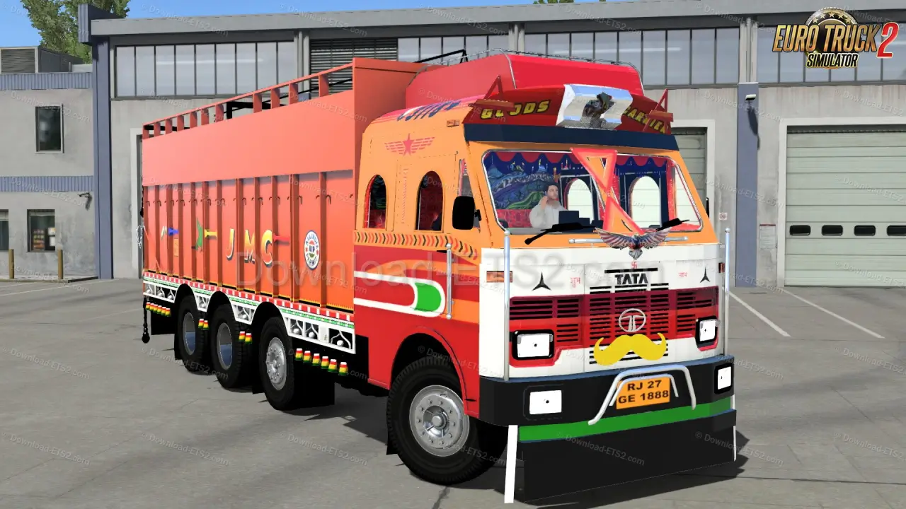 TATA 3118c Indian Truck + Interior v1.0 (1.55.x) for ETS2