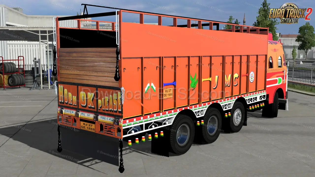 TATA 3118c Indian Truck + Interior v1.0 (1.55.x) for ETS2