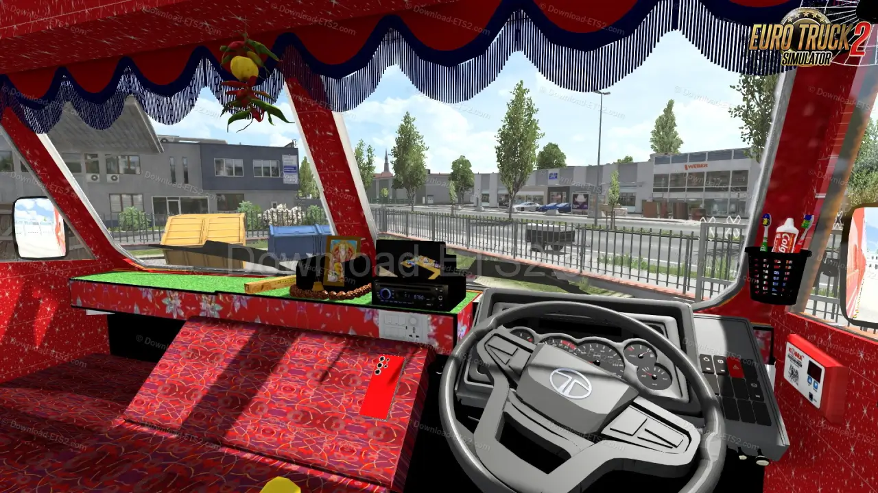 TATA 3118c Indian Truck + Interior v1.0 (1.55.x) for ETS2