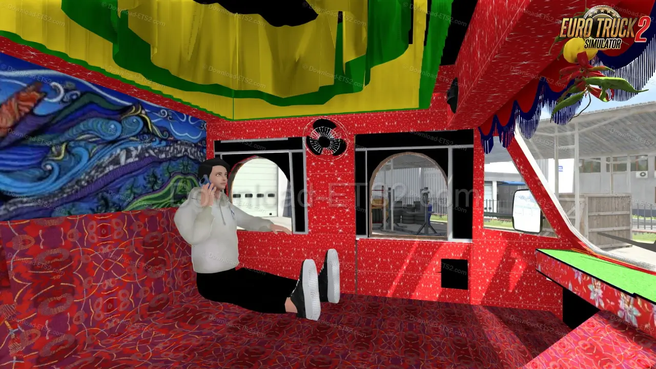 TATA 3118c Indian Truck + Interior v1.0 (1.55.x) for ETS2