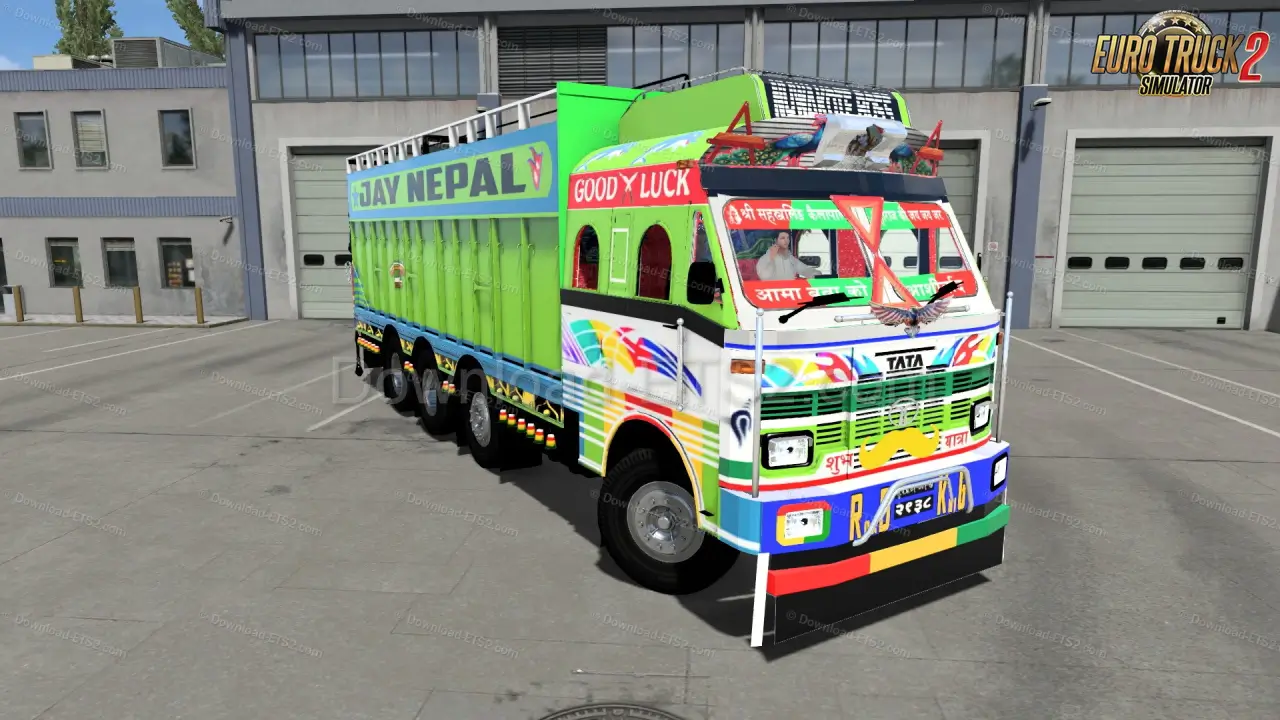 TATA 3118c Indian Truck + Interior v1.0 (1.55.x) for ETS2