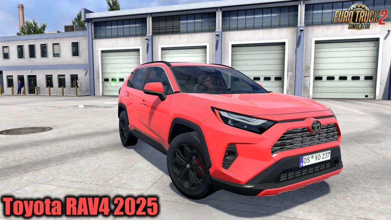 Toyota RAV4 2025 + Interior v1.0 (1.55.x) for ETS2