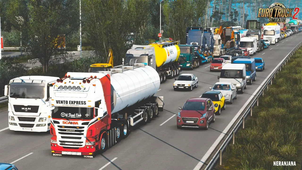 Traffic Intensity Mod v10.5.30 (1.55.x) for ETS2