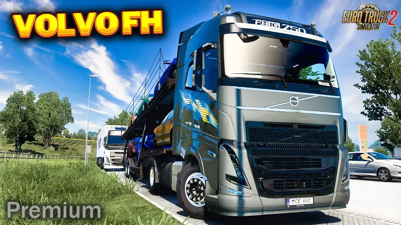 Volvo FH 2022 Premium v1.9.03 By Sanax (1.55.x) for ETS2