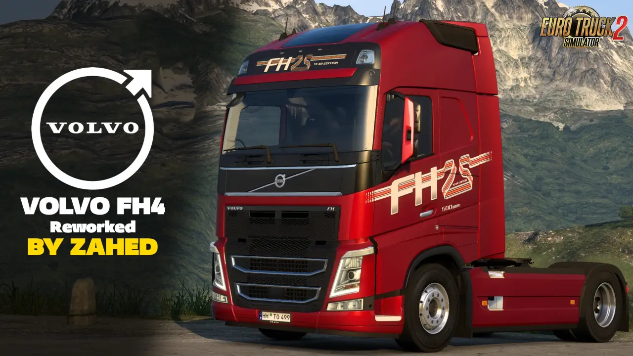 Volvo FH4 Reworked v0.1 By Zahed (1.55.x) for ETS2