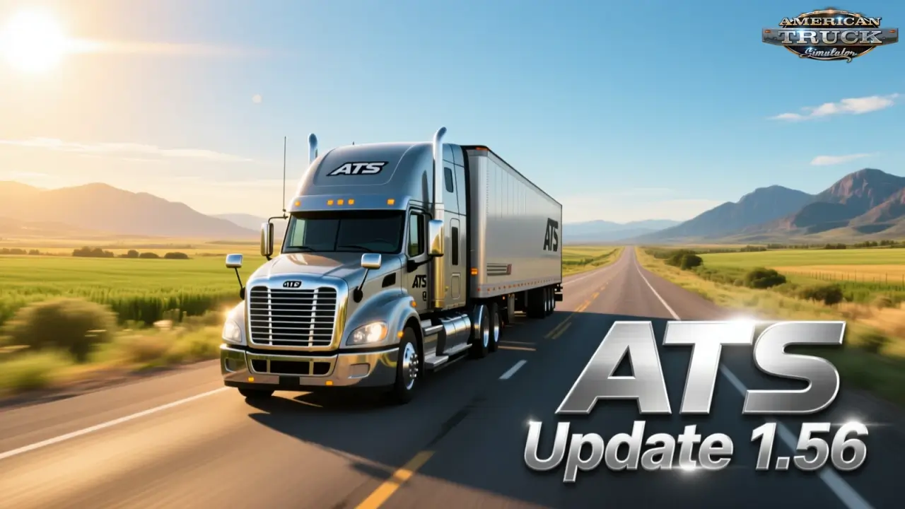 American Truck Simulator - Update 1.56 Official Released
