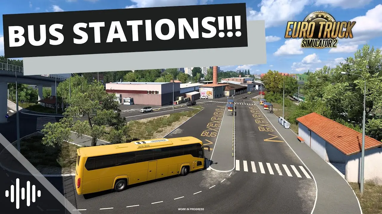 Coaches DLC - Bus Stations in ETS2