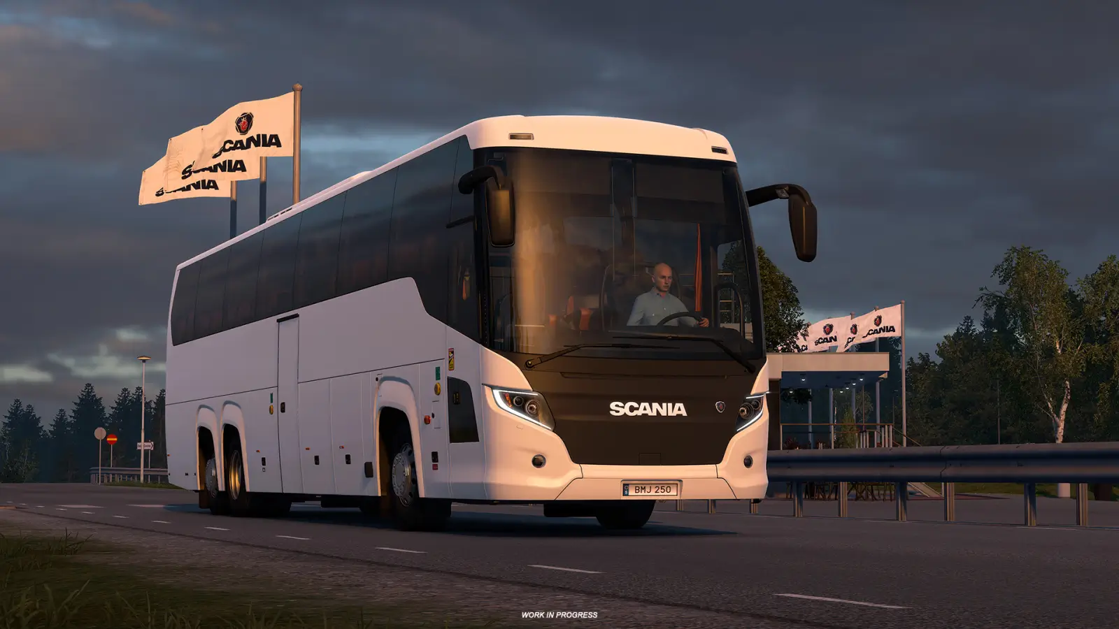 Coaches DLC - Scania Touring in ETS2 game