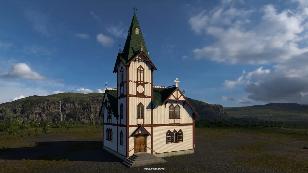 Iceland DLC - Churches in ETS2