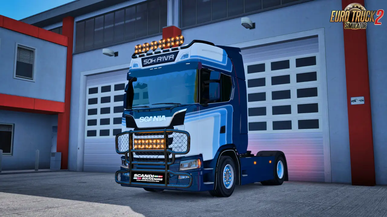 LEDSON Pollux9 LED Lamp v1.5 (1.59.x) for ETS2