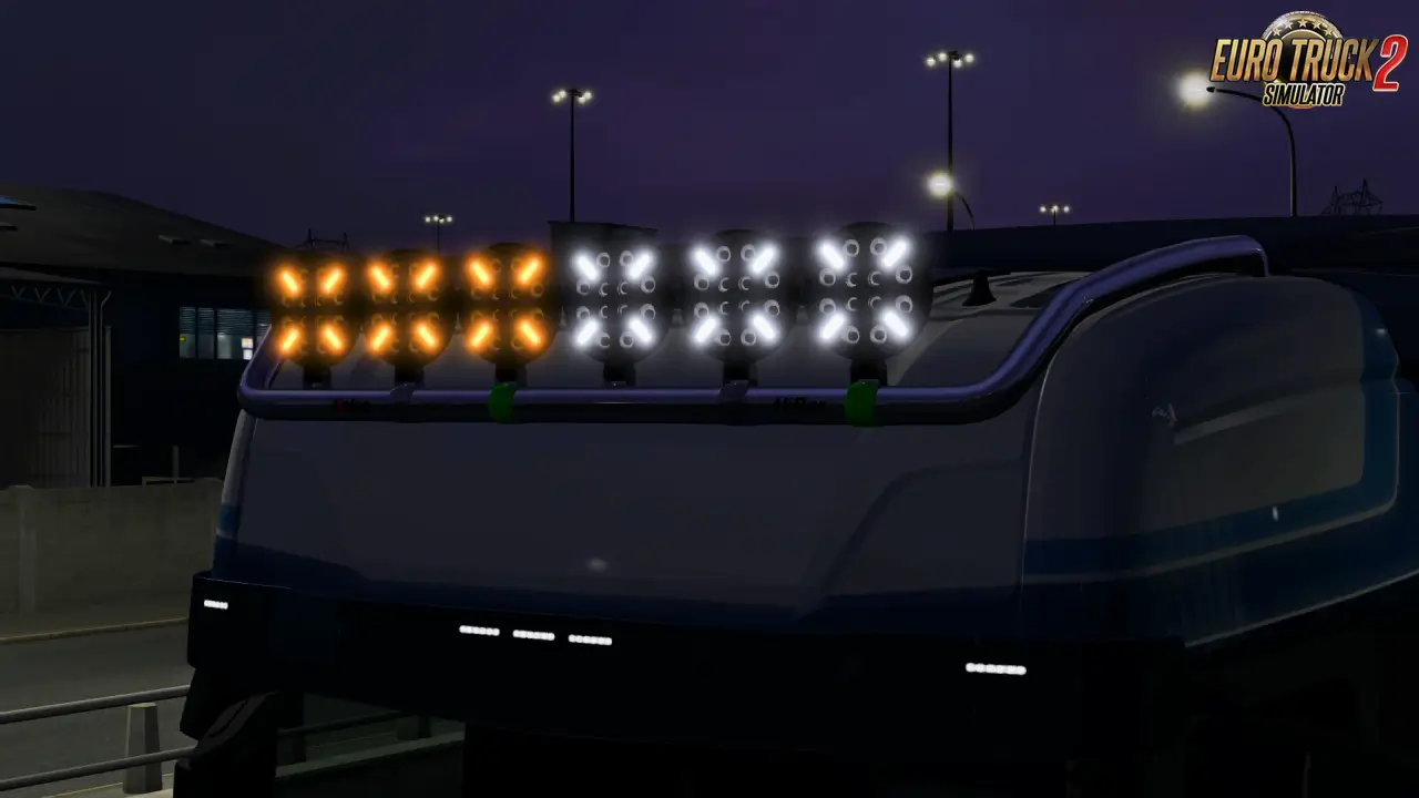 LEDSON Pollux9 LED Lamp v1.5 (1.59.x) for ETS2