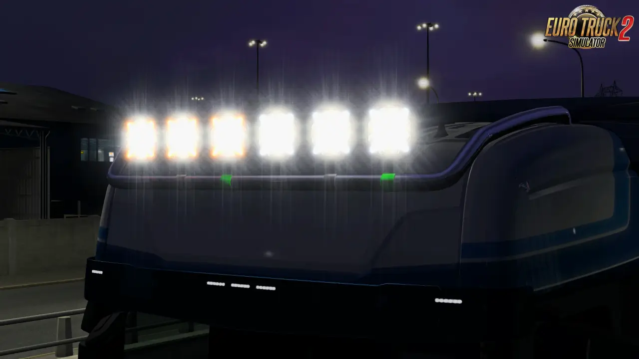 LEDSON Pollux9 LED Lamp v1.5 (1.59.x) for ETS2