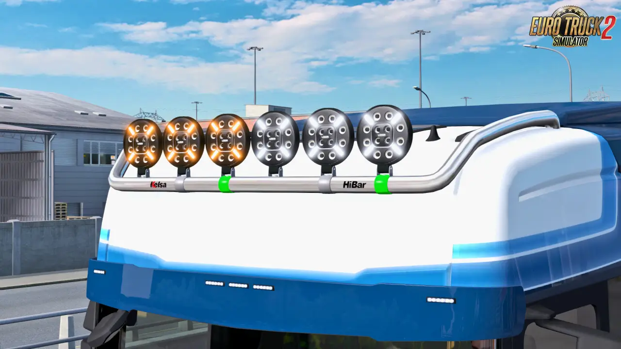 LEDSON Pollux9 LED Lamp v1.5 (1.59.x) for ETS2