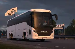 Coaches DLC - Scania Touring in ETS2 game