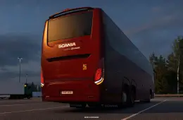 Coaches DLC - Scania Touring in ETS2 game