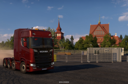 Nordic Horizons - Kirunas 113-Year-Old Wooden Church in ETS2