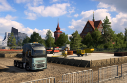 Nordic Horizons - Kirunas 113-Year-Old Wooden Church in ETS2