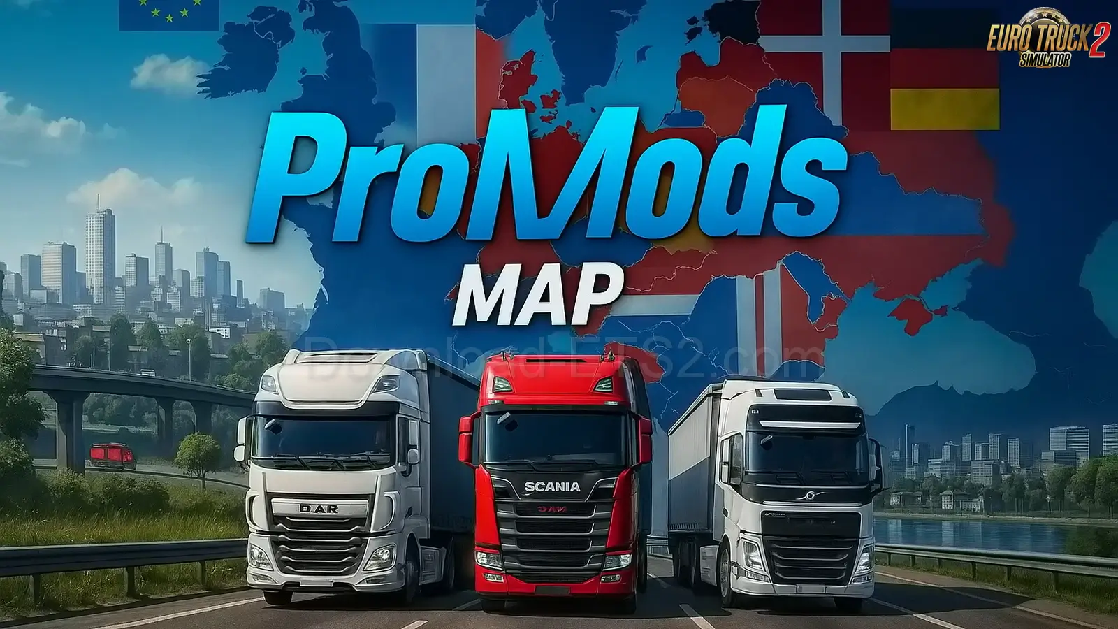 ProMods Map v2.76 (1.56.x) for ETS2