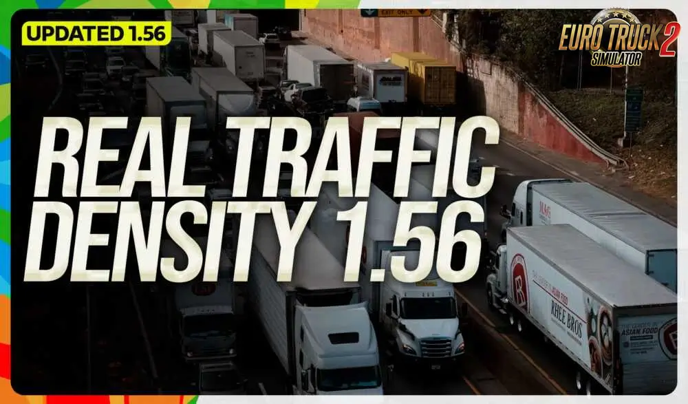 Real Traffic Density 1.56 for ETS2