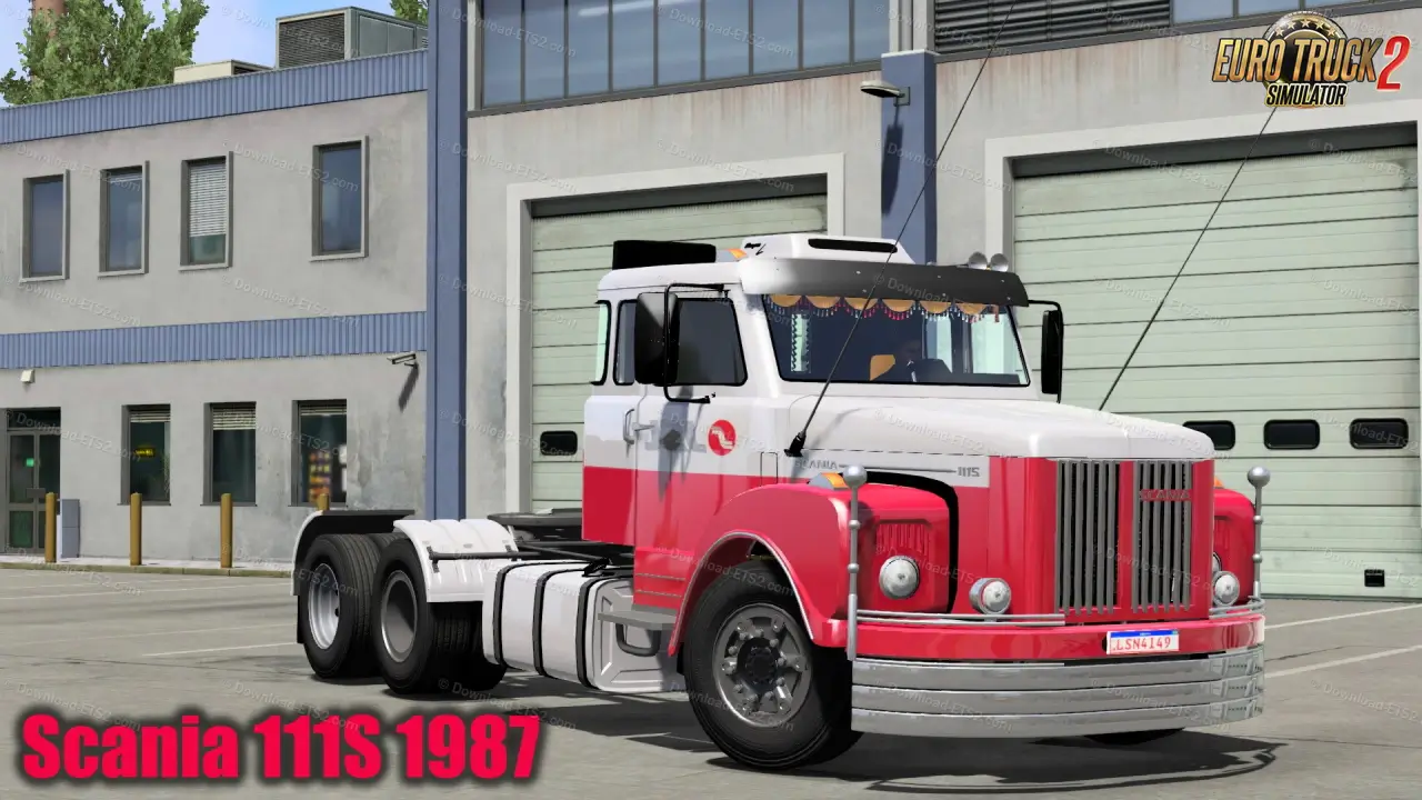 Scania 111S 1987 + Interior v1.1 (1.55.x) for ETS2