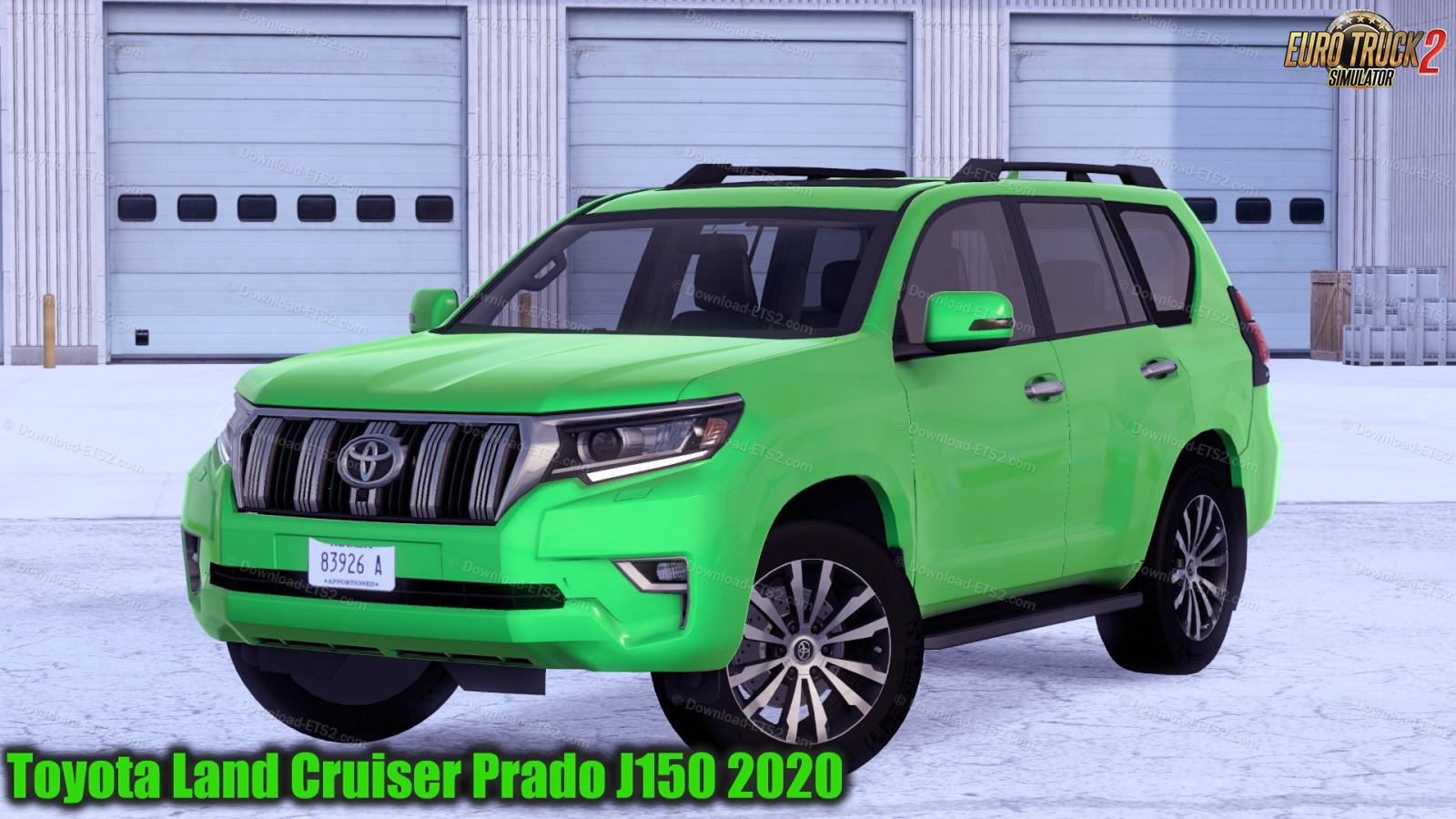 Toyota Land Cruiser Prado J150 2020 v1.2 (1.56.x) for ETS2