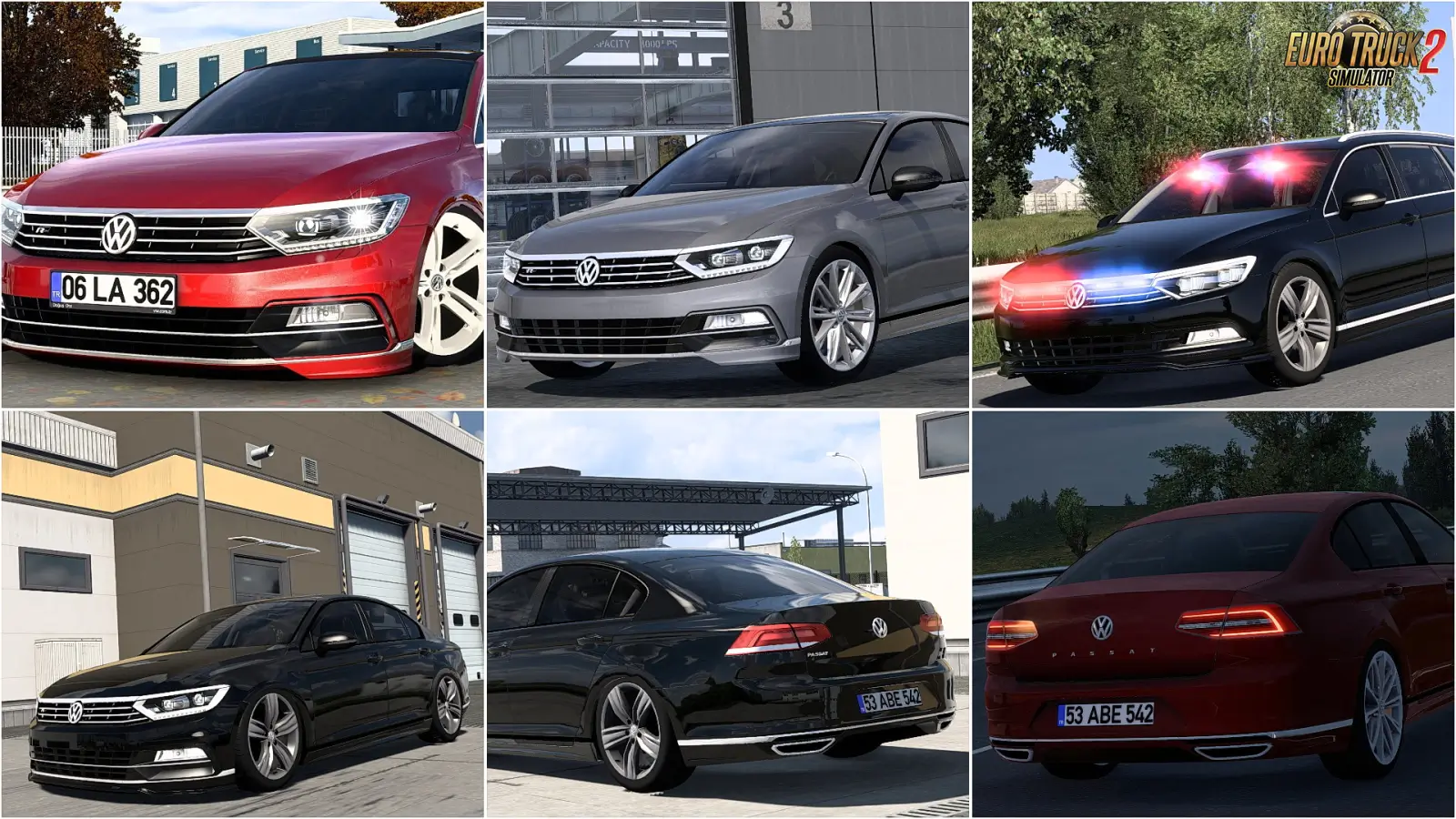 Volkswagen Passat B8 R-Line 2017 v1.8 (1.56.x) for ETS2