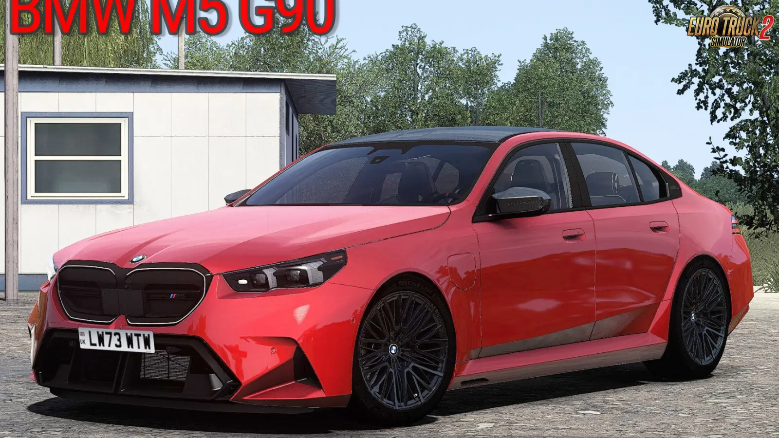 BMW M5 G90 2025 + Interior v1.2 (1.56.x) for ETS2