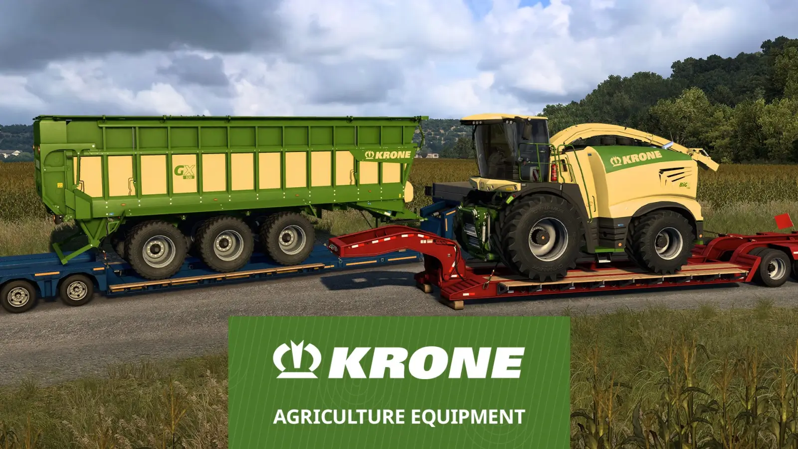 KRONE Agriculture Equipment DLC Released for ATS and ETS2