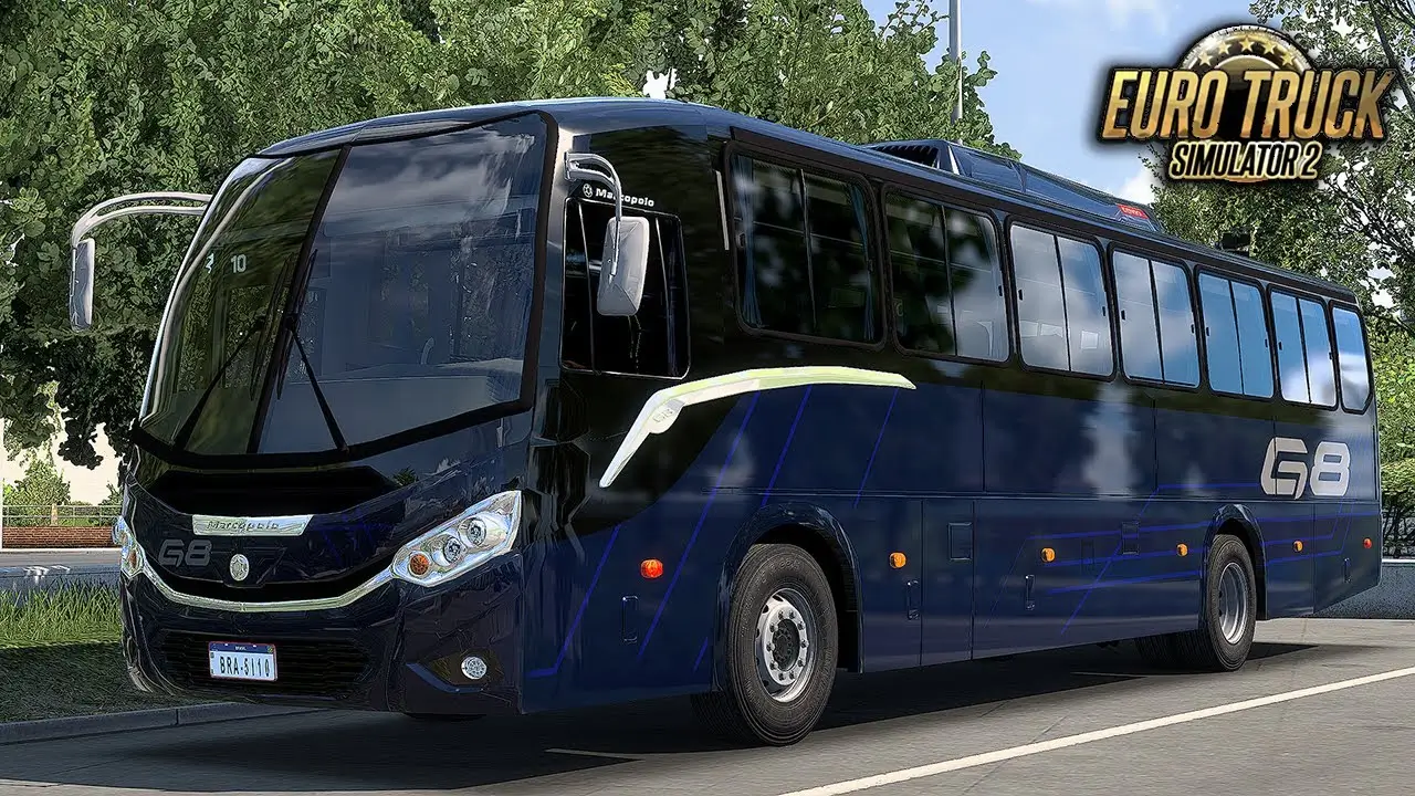 Marcopolo Viaggio G8 800 + Interior v1.3 (1.56.x) for ETS2