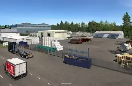 Scandinavia Refresh - Karlstad city in ETS2