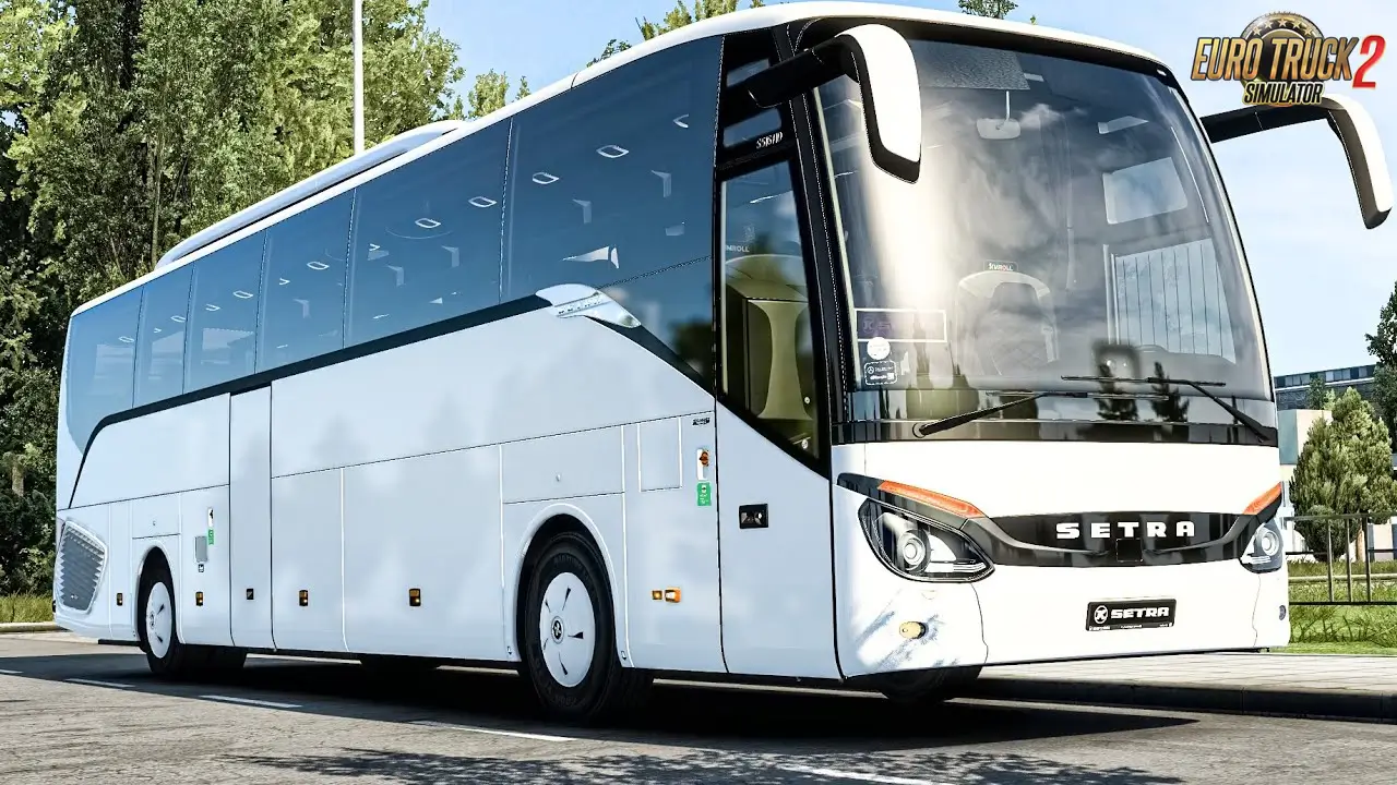 Setra S 516 HD Bus + Interior v1.4 (1.58.x) for ETS2