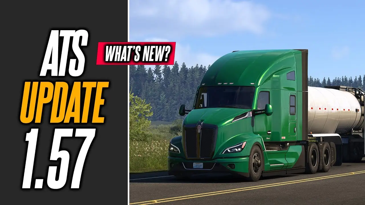 American Truck Simulator - ATS Update 1.57 Official Released