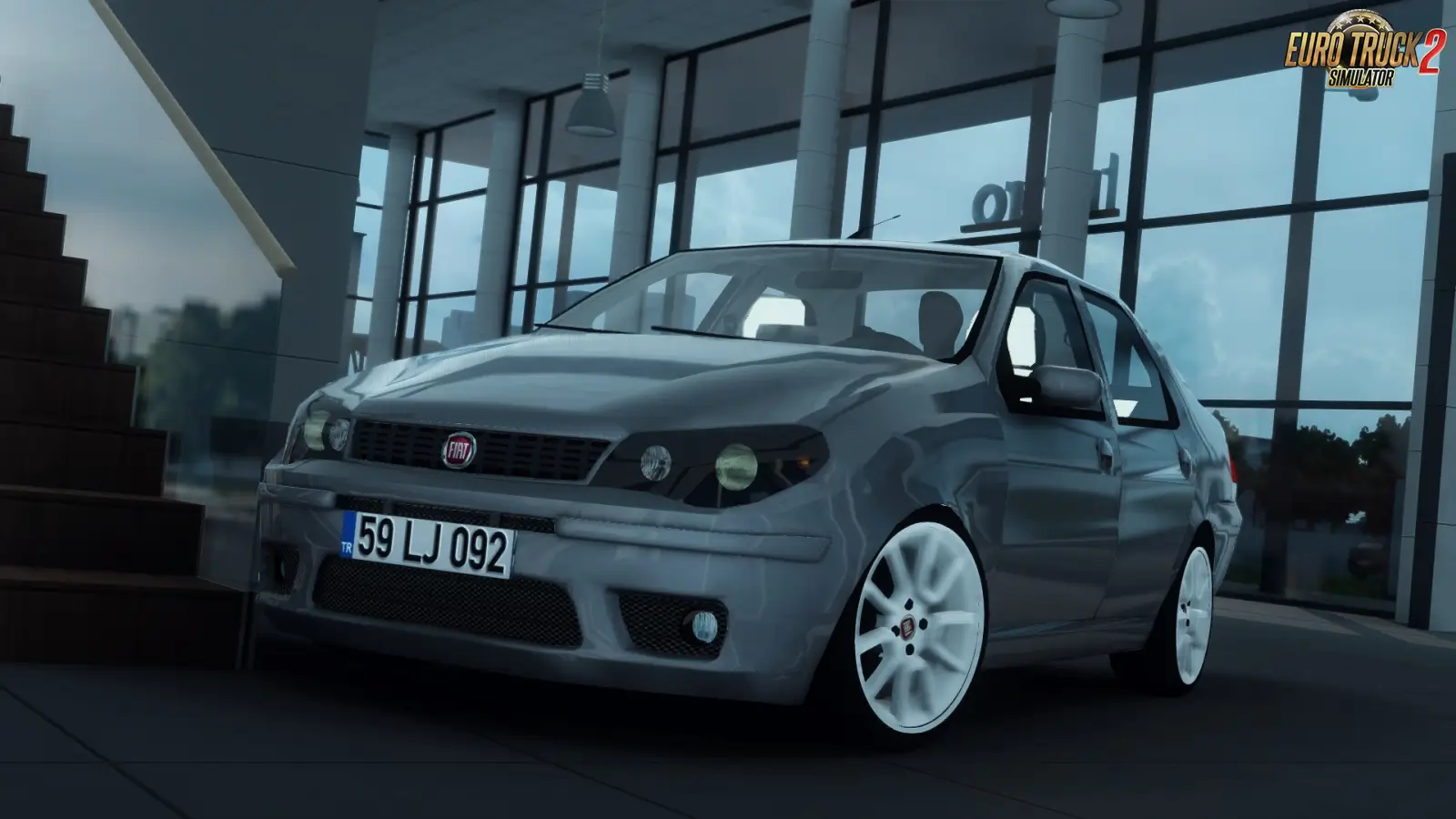 Fiat Albea + Interior v1R160 (1.57.x) for ETS2