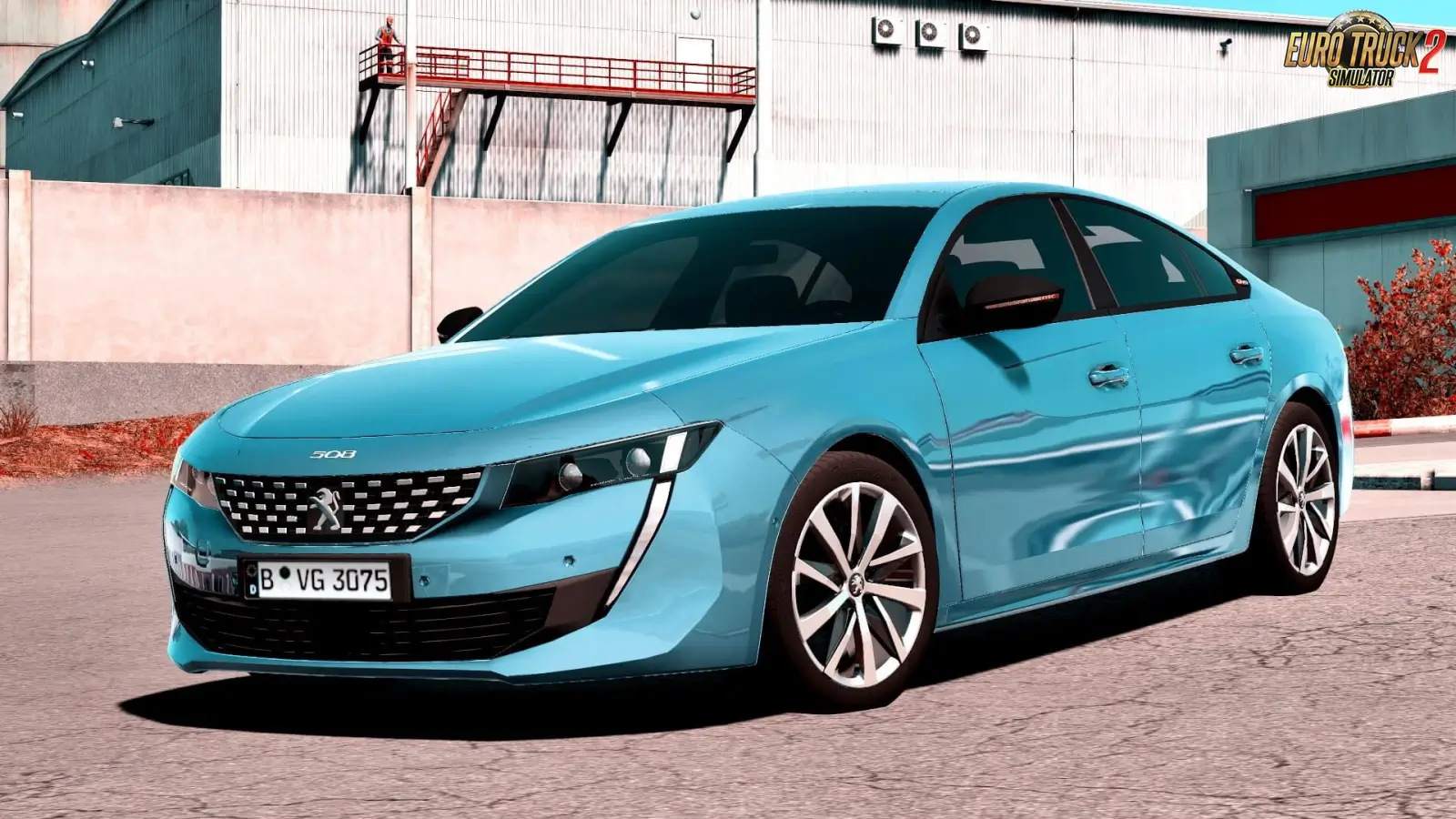 Peugeot 508 GT 2022 + Interior v1.7 (1.56.x) for ETS2