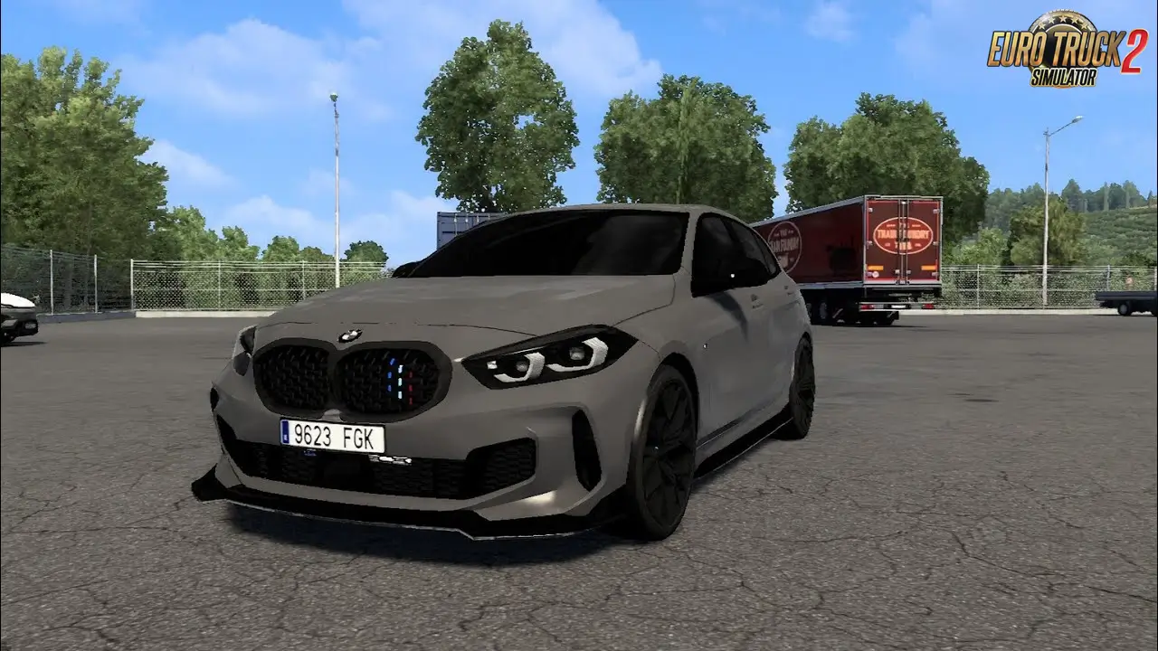 BMW 135i M 2023 + Interior v1.2 (1.58.x) for ETS2