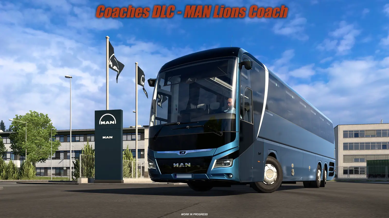 Coaches DLC - MAN Lions Coach in ETS2