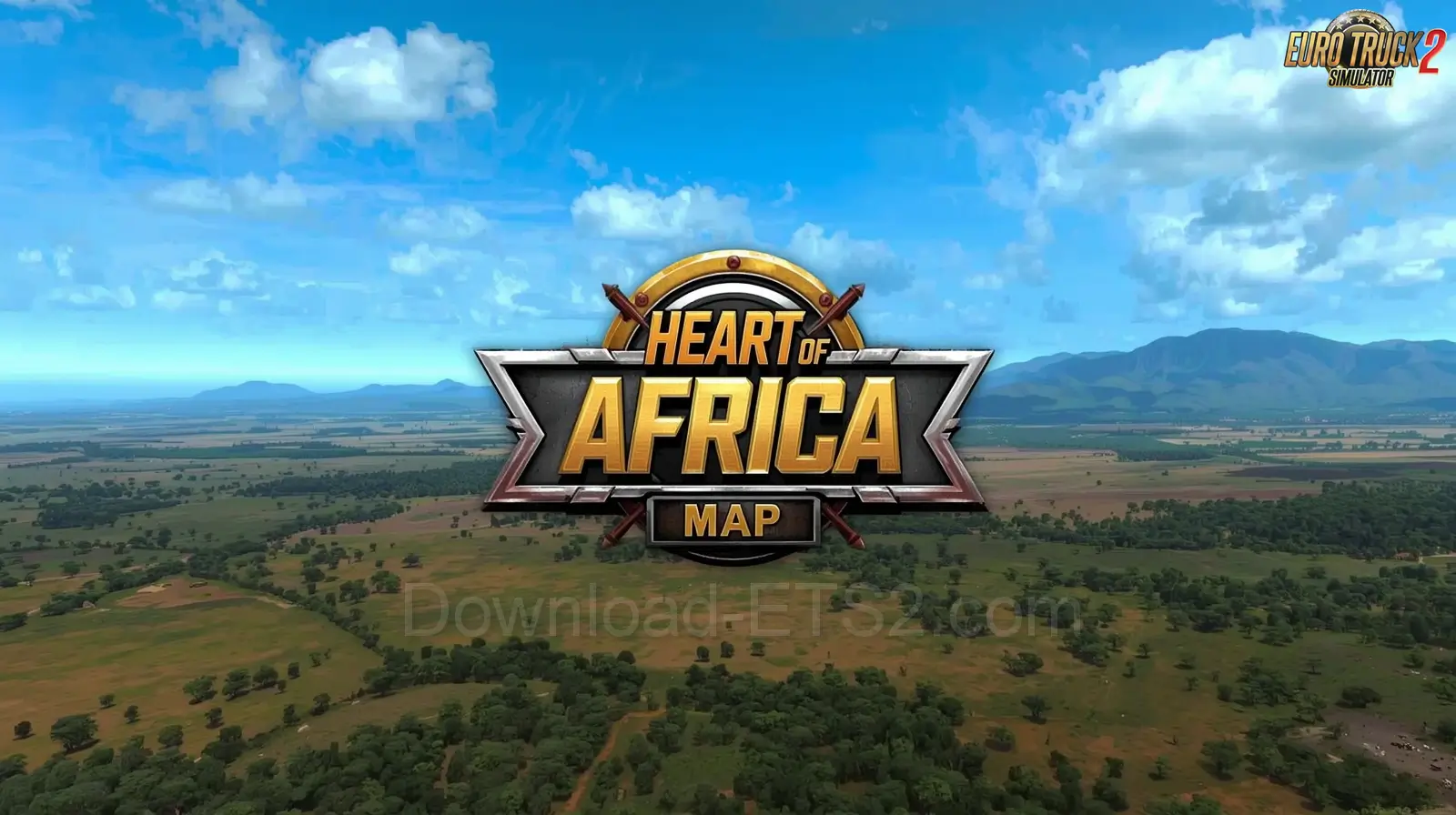 Heart of Africa Map v0.2 (1.57.x) for ETS2