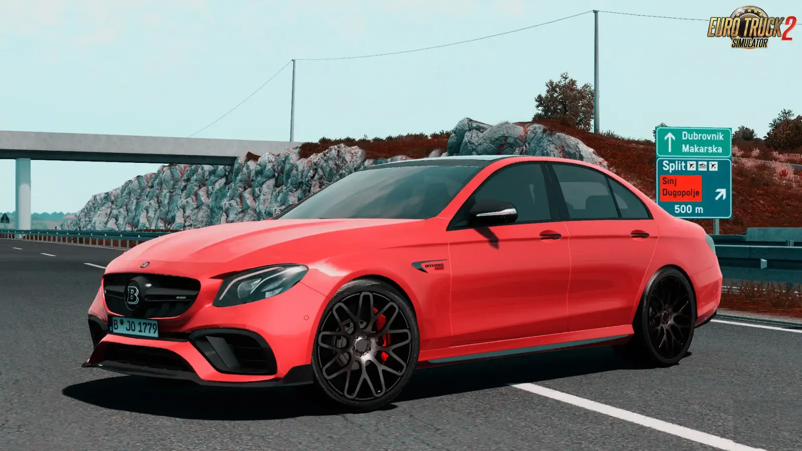 Mercedes E-Class W213 2019 + Interior v1.2 (1.58.x) for ETS2