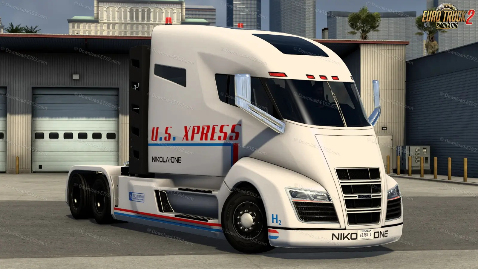 Nikola One 2020 Truck + Interior v1.0 (1.57.x) for ETS2