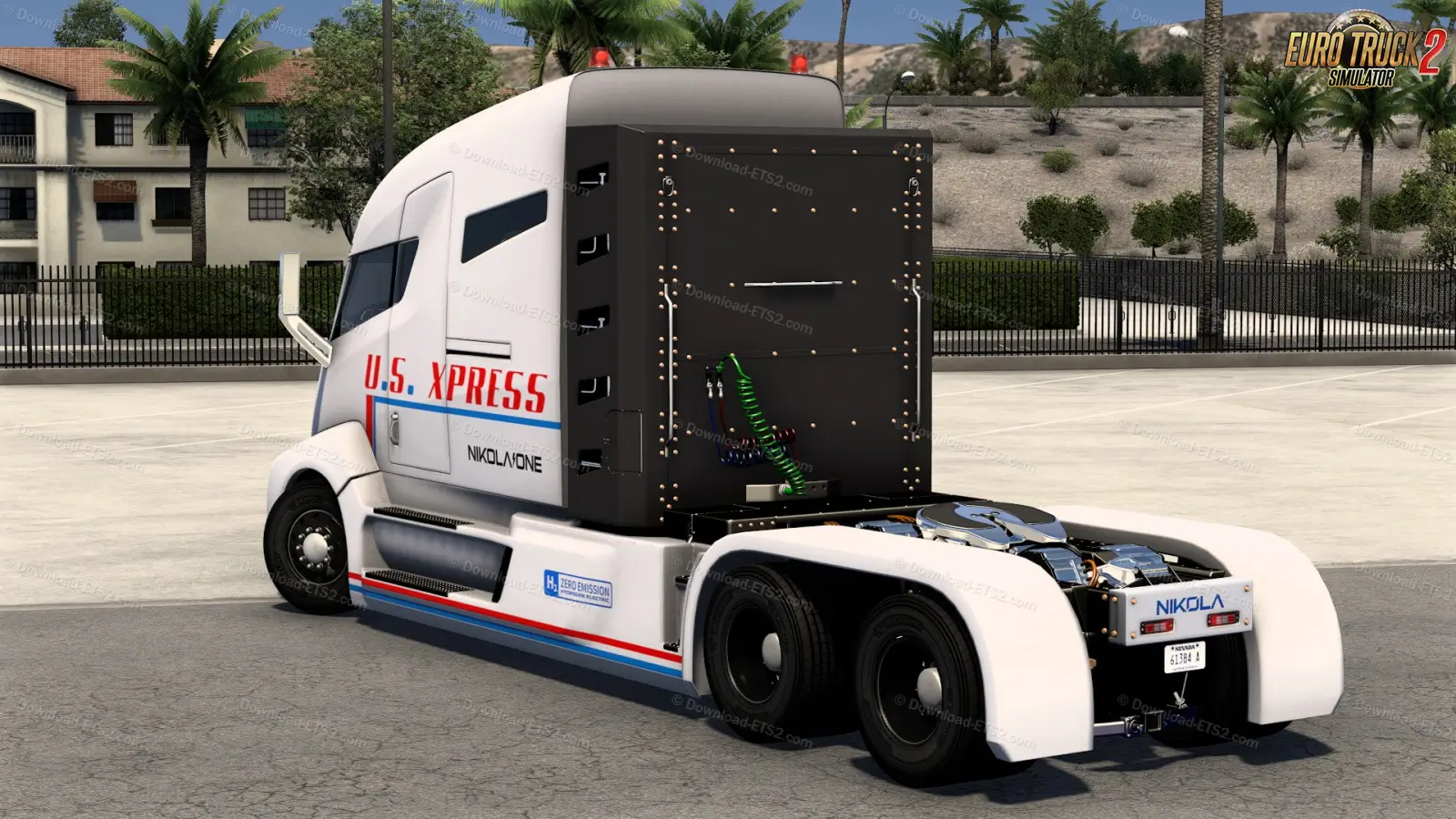 Nikola One 2020 Truck + Interior v1.0 (1.57.x) for ETS2