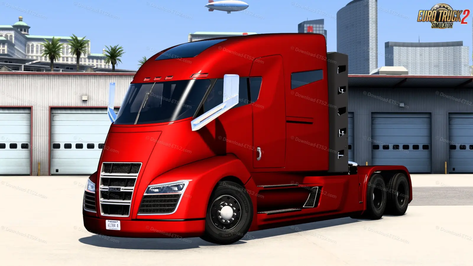 Nikola One 2020 Truck + Interior v1.0 (1.57.x) for ETS2